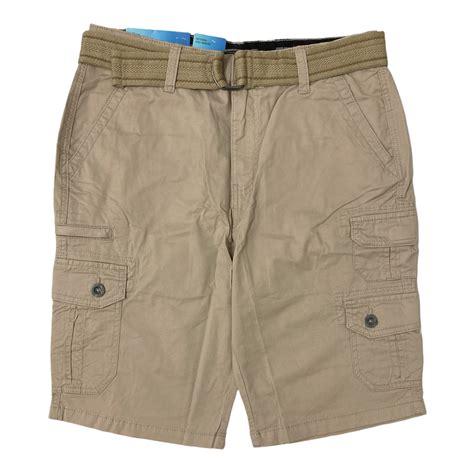 Iron Co Men's Comfort Flex Waistband Stretch Twill Cargo Short (Vintage ...