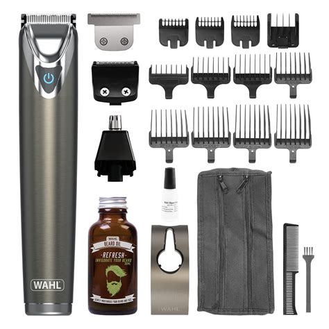 Wahl Beard Trimmer Men Titanium Stainless Steel Trimmer For Men ...