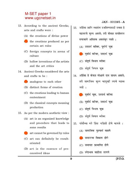 2018 MH SET paper 1