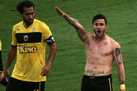 Greek Soccer Player Banned for Nazi Salute - The New York Times