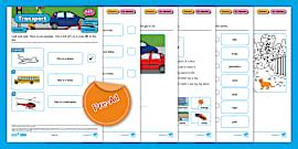 YLE Starters - Vocabulary Activity Sheet (The Home)