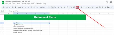 Retirement Spreadsheet Free 的图像结果