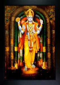 CrowdHall Guruvayurappan Photo Frame ( 10x13.5IN ) Religious Frame ...