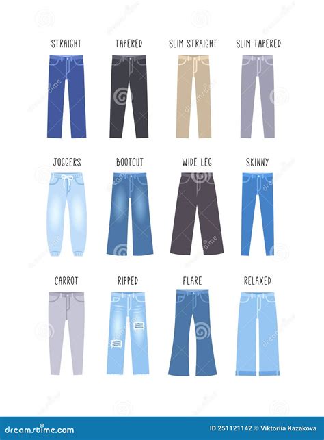 Types Of Men s Pants Style - POPULAR MEN'S HAIRCUTS