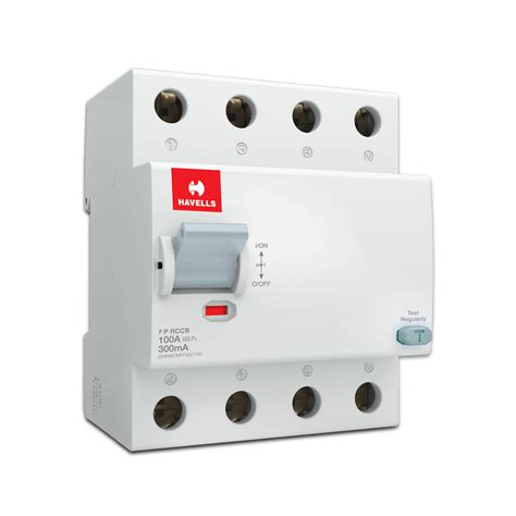 Buy Havells Higher Rating RCCB FP Switchgear Online - Technocart.com