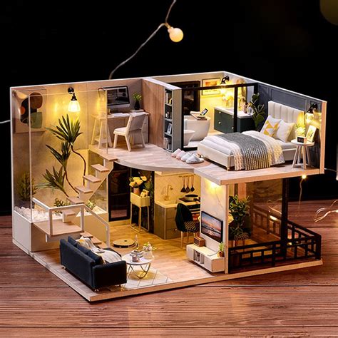 Румбокс будиночок, DIY Roombox, будинок міні-ляльковий, конструктор ...