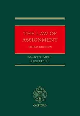 Buy The Law of Assignment Book Online at Low Prices in India | The Law ...