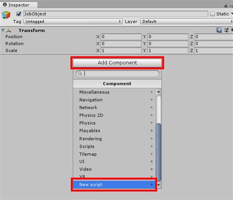 Job System 的图像结果