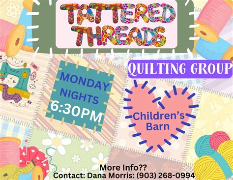Quilting Group - Tattered Threads, 9591 Highway 69, Lone Oak, TX ...