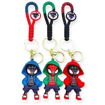 AEROSTARK Combo of 3 Keychain for Boys, girls Cute Silicon Keychain for ...