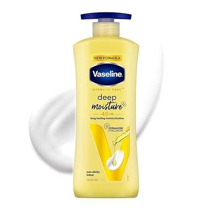 Buy Vaseline Deep Moisture Body Lotion |For Dry Skin|Cushion Soft Skin ...