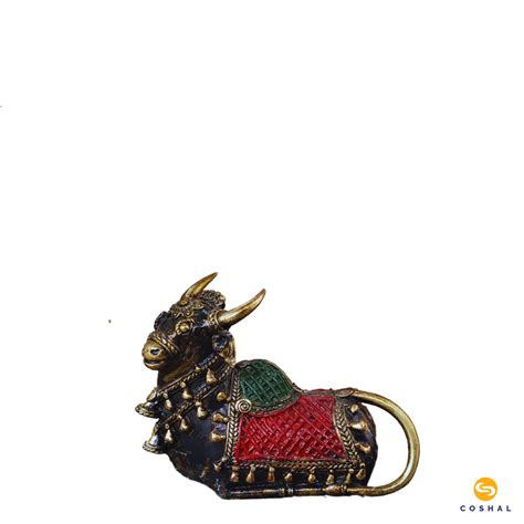 Nandi Bull | Dhokra auspicious Art | Best for Table Tops | Bastar Dhok ...