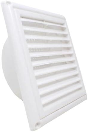 no Louver Iron Shutter for Exhaust Fan 12-inch, Silver, Pack of 1 ...