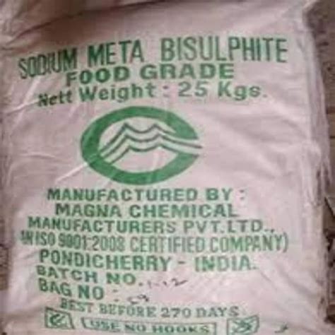Sodium Metabisulfite - Sodium Metabisulfite Smbs Wholesale Trader from ...