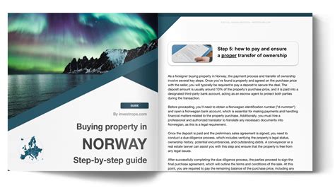 Norway Real Estate Market Analysis (2026) – Investropa