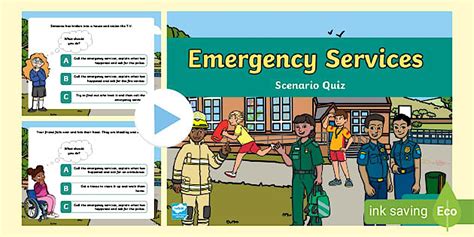 People Who Help Us Scenario Quiz PowerPoint (teacher made)