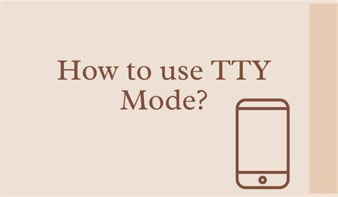 Image result for How to Use Tty