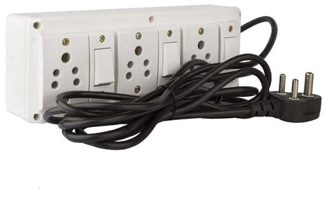 Amazon.in: Buy TWS 3+3 Extension Board Multi Outlet Electrical Switch ...