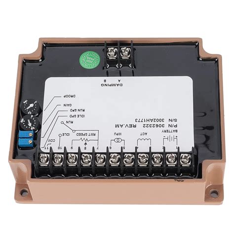 Speed Controller, Closed Loop Control Electronic Governor High Power ...