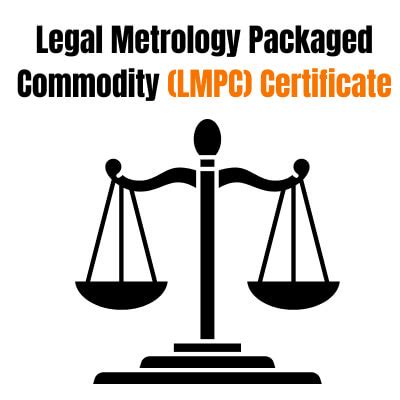 Legal Metrology Packaged Commodity (LMPC) Certificate