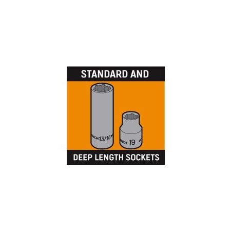 GEARWRENCH 1/4", 3/8", 1/2" Mechanics Tool Set in 3 Drawer Storage Box ...