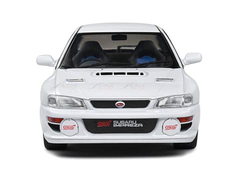 Damaged : 1998 Subaru Impreza 22B Pure White 1:18 Solido Licensed ...