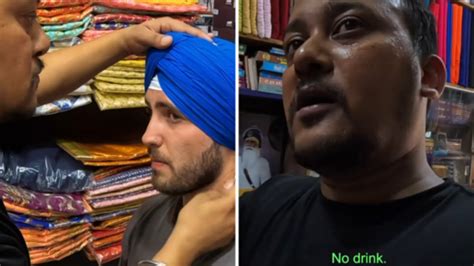 ‘No smoking, no drinking, strictly’: Aussie vlogger ties turban in ...