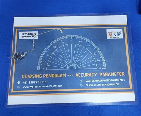 Buy VSP VASTU SAMADHAN - 170 Crystal Dowsing Pendulum with Accuracy ...