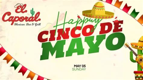 ? Lets celebrate Cinco de Mayo at El Caporal Mexican Restaurant ...