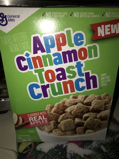 General Mills apple Cinnamon Toast Crunch crispy sweetened out & corn ...