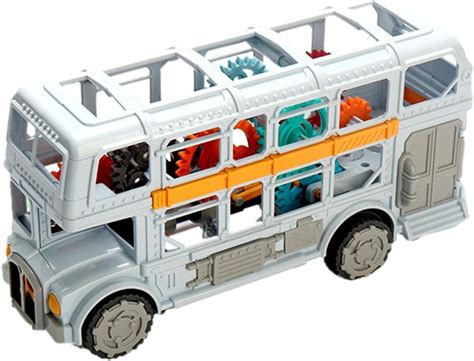 DUNGRANI ENTERPRISE Classic Bus Toy - Electric Bus with Sound and Light ...