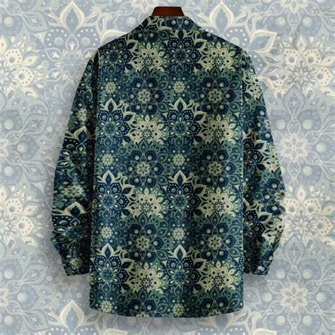 FLORAL GREEN - FULL SLEEVE SHIRT – Juxar