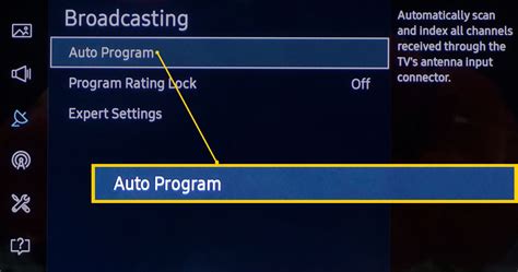 Image result for Run Channel Auto Scan
