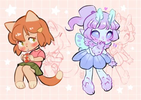 Luy on Instagram: "Just two silly little chibis because there’s no such thing as too much ...