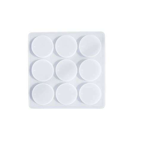 Eco-Mould: Round Keychain Silicone Mould