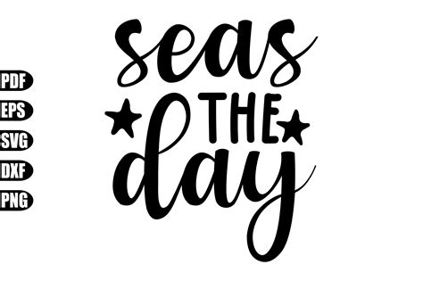 Seas the Day Svg Graphic by creativekhadiza124 · Creative Fabrica