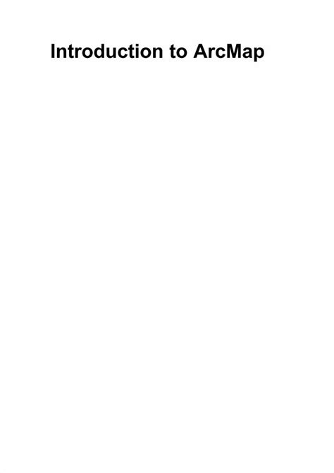 ArcMap Tutorial for Beginners 的图像结果