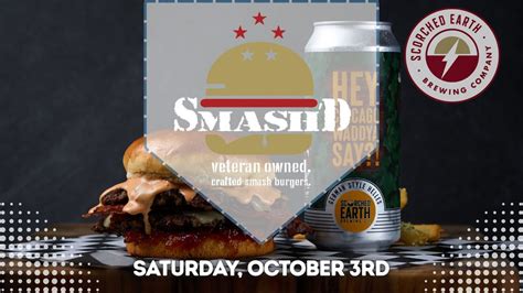 Smashd Burgers - Food Truck, Scorched Earth Brewing Co, Algonquin, 3 ...