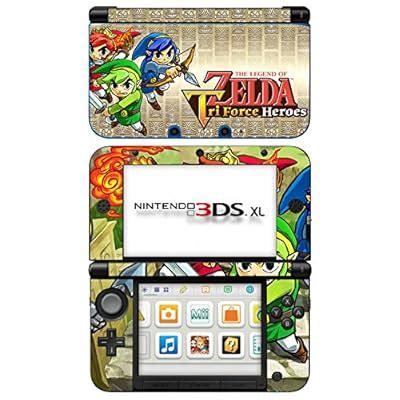 Buy Tri Force Heroes Heros Game Skin for Nintendo 3DS XL Console Online ...