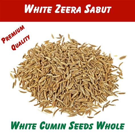 White Zeera Sabut / White Cumin Seeds 50g | Daraz.pk