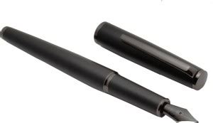 Ledos Jinhao 95 Fine Nib Fountain Pen Matt Black Metal With Golden ...