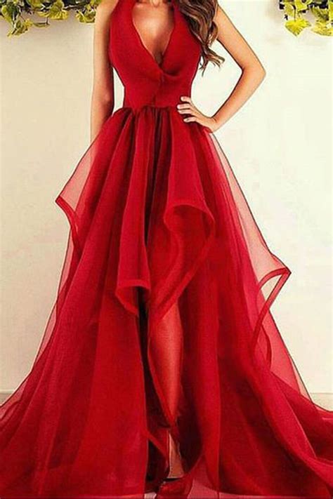 Prom Dresses Red And White at George Darryl blog