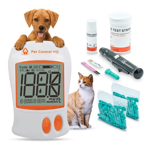 Buy Blood Sugar Glucose Monitor System for Dogs and Cats - Pet Glucose ...