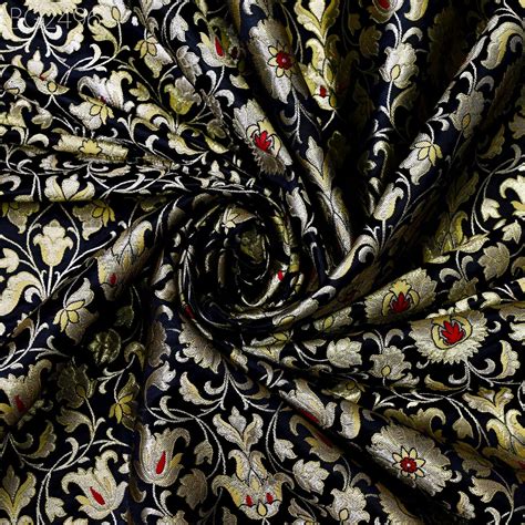 Shop Black Brocade Fabric by the Yard – Perfect for Historic Costumes ...