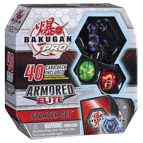 Bakugan Pro Armored Elite Starter Set with Darkus Dragonoid Ultra ...
