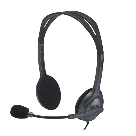 LOGITECH H111 WIRED HEADPHONES WITH MIC– Vishal Peripherals