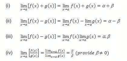 Limits Class 11 Notes Maths