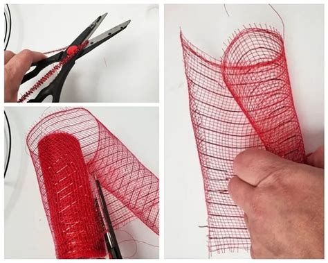 Mesh Wreath DIY Easy 的图像结果