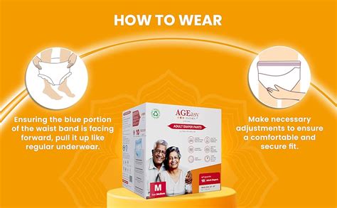 Buy AGEasy (Max Group) Unisex Adult Diaper Pants with Wetness Indicator ...