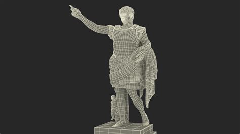 Caesar Augustus of Prima Porta Replica Statue Marble 3D | 3D Molier ...